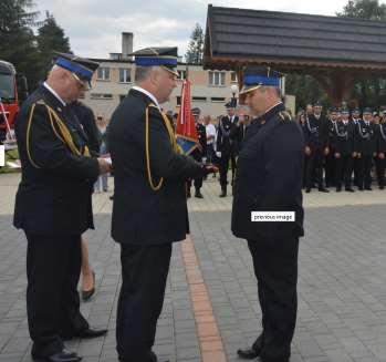 Centrum oraz przekazaniem nowego samochodu dla jednostki OSP Zawoja Centrum.