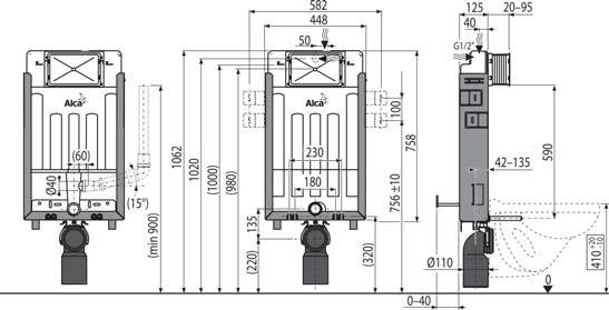 12 AM115/1000V Renovmodul Podtynkowy system instalacyjny z