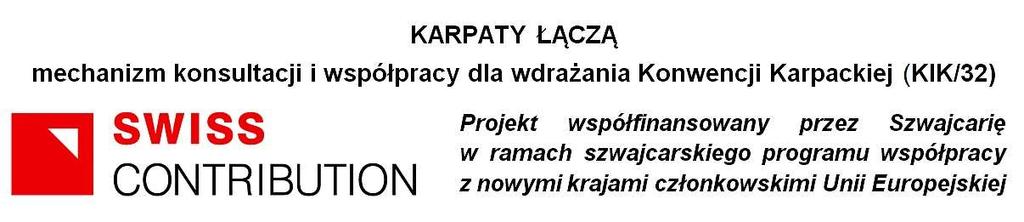 Karpaty Łączą Działanie 1: Wdrażanie Konwencji