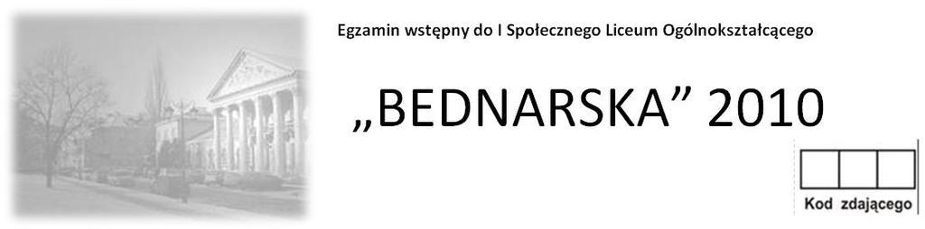 POZIOM 3 - ZAAWANSOWANY CZAS 120 MINUT INSTRUKCJA DLA ZDAJĄCEGO 1. Przed sobą masz egzamin na poziomie 3 zaawansowanym. 2. Na każdej stronie wpisz, w odpowiednim miejscu, kod zdającego. 3. W zadaniach zamkniętych od 1.