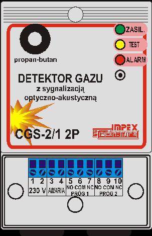 na czas do ok. 80 sek., co sygnalizowane jest świeceniem żółtej diody LED. Po zakończeniu wstępnego wygrzewania urządzenie samoczynnie przechodzi w stan czuwania.