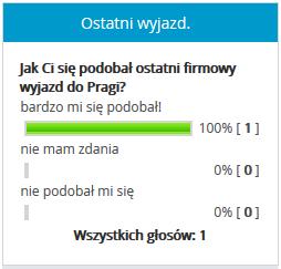 pytanie, w miejsce ankiety pojawiają się, ogólne aktualne