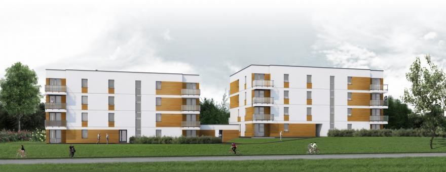 Nowe mieszkania na Kujawskiej 3 października wmurowano kamień węgielny pod budowę zespołu mieszkalnego przy ul. Kujawskiej. Do 2022 r.