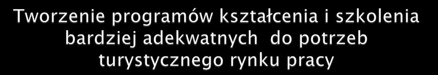 Udział branży w określaniu pożądanego poziomu kwalifikacji Kompleksowe ujęcie kwalifikacji (wiedza, umiejętności, postawy) Koncentrowanie się na efektach, a nie na