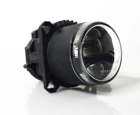 Moduł NCC 90 mm czarny chrom Reflektory Bi-LED-90 mm, seria 900 Kompaktowy reflektor o długiej żywotności 90 mm Bi-LED do świateł mijania i długich w jednym module ze zintegrowanym urządzeniem