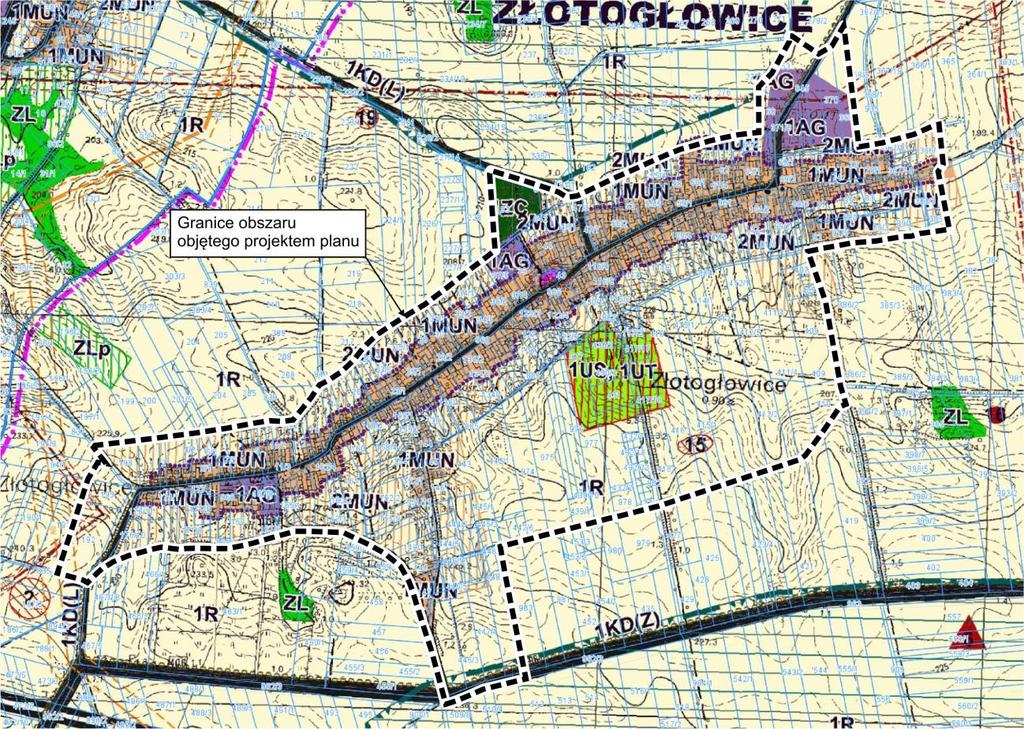 do sporządzenia miejscowego planu zagospodarowania przestrzennego, może być przeznaczony zgodnie z pkt 3 