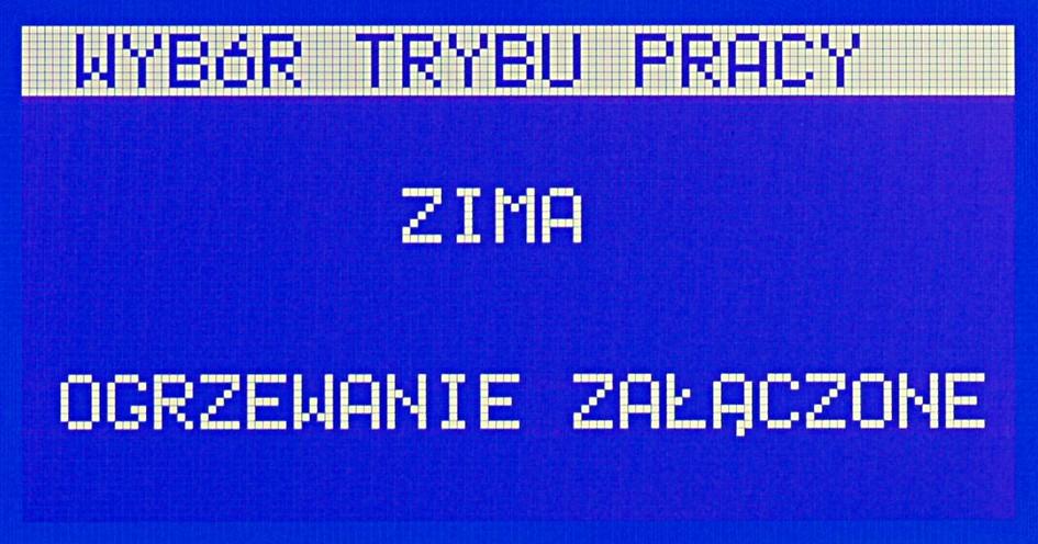 1. Sygnalizacja strefy zegara (słońce komfort, księżyc obniżenie), lub inne informacje zelżenie od nastawy parametru C.01 PRACA MIESZACZA. 2. Temperatura zewnętrzna. 3.