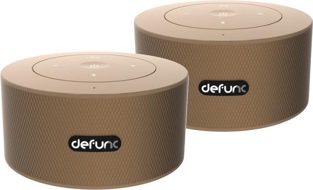 DeFunc BT Speaker DUO Dźwięk 360 Bluetooth 4.