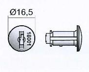 Zamknięcie centralne do szerokich szuflad System 491 z gałką