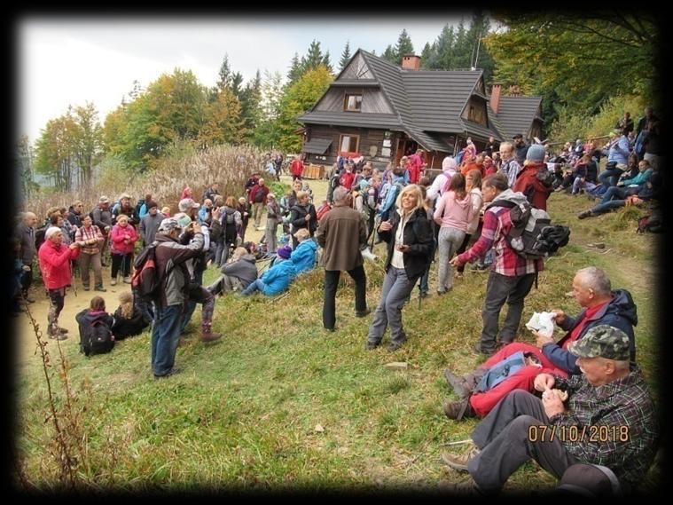 4 biuletyn informacyjny 98 64. Zlot turystów górskich na Hali Krupowej W dniu 7 października 2018 r. przy schronisku PTTK na Hali Krupowej zakończył się 64.