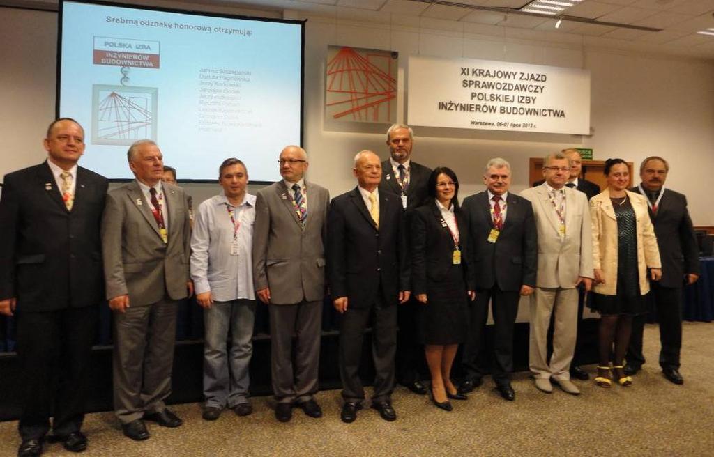 Kalendarium 2012 Zasłużonym delegatom Zjazd przyznał Srebrne i Złote Odznaki Honorowe