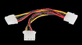 BTX, 24-pin, męski, 1: 2 x Molex, 3-pin, męski, 2: BTX, 6-pin, żeński, AWG: 20, Kod producenta