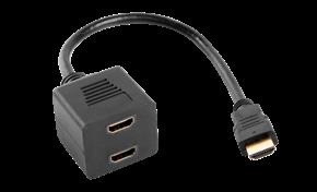 4 High Speed with Ethernet, Dostępna długość kabla: 25cm, ADAPTER USB TYPE-C(M)-DVI-I(F)(24+5) AD-UC-DV-01 ADAPTER HDMI-A(F)->MICRO