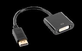 Adaptery HDMI, DisplayPort Adaptery DisplayPort ADAPTER HDMI-A(M)->VGA(F) AD-0016-BK ADAPTER DISPLAYPORT(M)->DVI-D(F)(24+1) DUAL