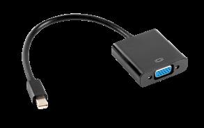 DVI-I(M)(24+5) DUAL LINK ->VGA(F) AD-0012-BK 1: Mini DisplayPort, 19-pin, wersja 1.