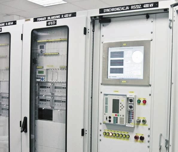 CHARAKTERYSTYKA System centralnej synchronizacji zawiera powiązane ze sobą elementy funkcjonalne: urządzenie do łączenia równoległego, terminal pomiarowy MUW-Plus firmyzpbe ENERGOPOMIAR- ELEKTRYKA,