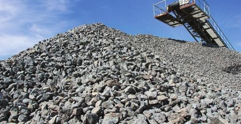 Dzięki bardzo dobrym parametrom sjenit z Kośmina jest cenionym materiałem dla przemysłu kamieniarskiego.
