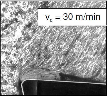 Parametry skrawania: a p = 2mm,