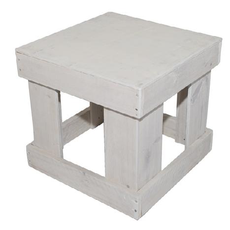 EKO STYLE Stolik Pallet Cube Pufa Pallet Cube Doskonałym uzupełnieniem naszej oferty letniej (lecz nie tylko) są ekologiczne meble z drewnianych skrzynek: STOLIKI i PUFY z serii PALLET CUBE.