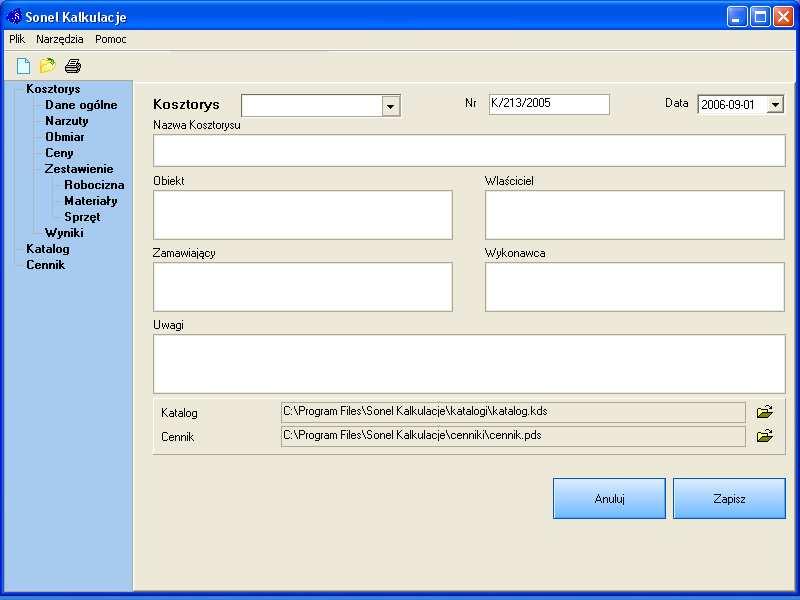 WAADAKEY1 adapter klucz sprzętowy USB do programu program do tworzenia kalkulacji pomiarów