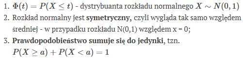 Wszystkie zadania dot. rozkładu normalnego w których należy policzyć prawdopodobieństwo sprowadzają się tak naprawdę do kilku przypadków, które tutaj omówimy.