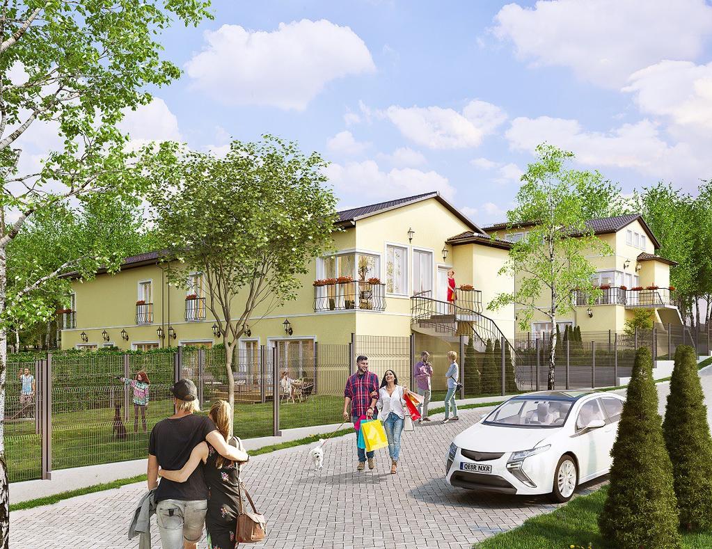 Słoneczna Enklawa VII Mikołów, Centrum, ulica