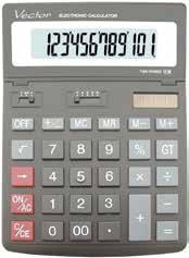 KALKULATORY metalowa obudowa 1 Kalkulator DK-137 indeks: 60647 Wymiary (wysokość x