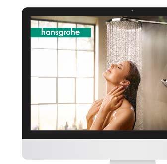 66 hansgrohe Ws ka z ó w k i Informacja i inspiracja Strona internetowa z poradami na temat planowania łazienki i kuchni Inspirujące strony z produktami, kreatywne aplikacje jak np.