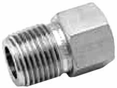 Łączniki gwintowane Adaptor redukcyjny GZ / GW NPT Adaptor redukcyjny GW / GZ NPT zewn. 110H wewn.