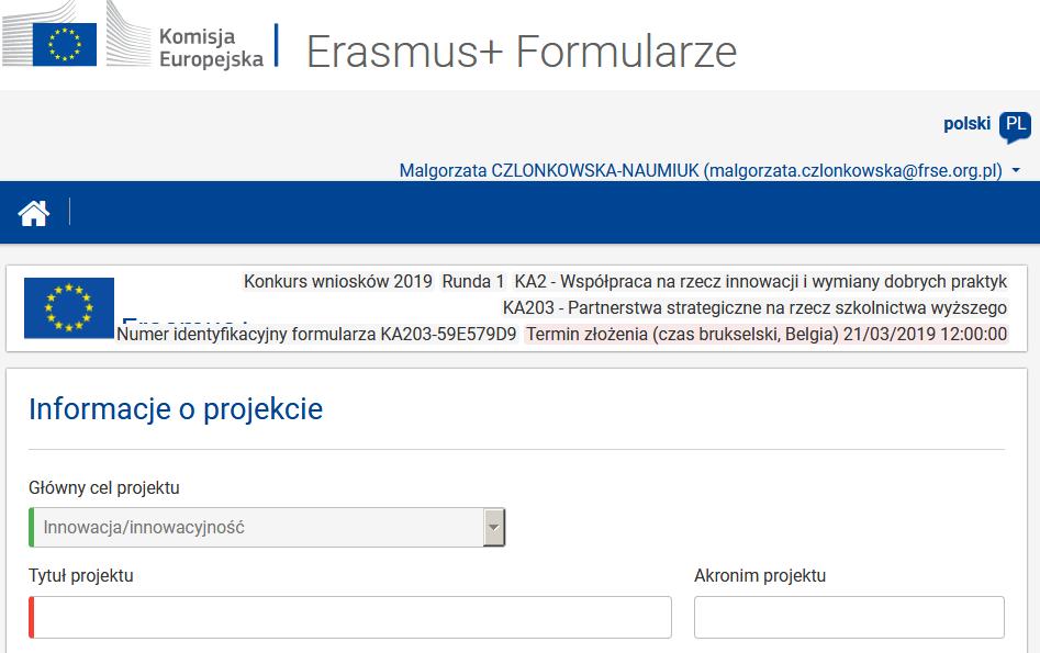 Formularze wniosków online są formularzami internetowymi i aby działać, wymagają szybkiego i stałego łącza internetowego. Nie można ich wypełniać w trybie offline.