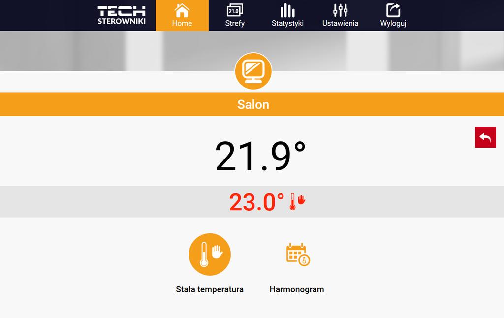 czujnikiem temperatury w danej strefie. Najczęstszą przyczyną takiego stanu jest wyczerpana bateria.