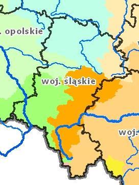 ZARZĄDZANIE CIEKAMI WODNYMI W WOJEWÓDZTWIE ŚLĄSKIM Region wodny Górnej Odry Region wodny Środkowej Odry RZGW w Gliwicach Region