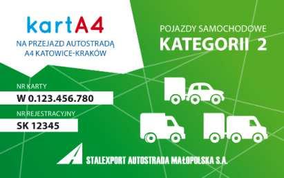 niniejszego załącznika oraz na stronach internetowych: www.autostrada-a4.com.pl, www.autostrada-a4.pl oraz www.karta4go.pl. 2.