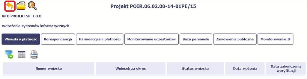 3.5. Podgląd listy kontroli Aby wyświetlić listę kontroli zarejestrowanych