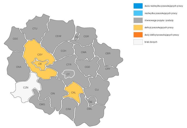 W latach 2012 i 2010 operator maszyn i urządzeń przemysłu spożywczego również zaliczany był do zawodów nadwyżkowych 6.