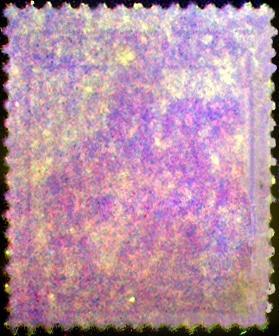 Strona niezadrukowana w świetle UV: fioletowa z żółtymi plamami (od 04.1997) HS - od 21 kwietnia 2000 - do 2002 r.