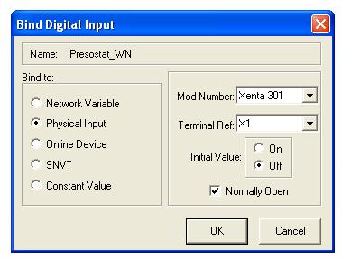 (NSVT), wartość stała (Constant Value). 2. Nazwa sterownika lub jego modułu do którego ma być podłączony sygnał (Mod Number). 3.