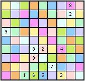 POTRÓJNE KOLUMNOWE Wiązanka Sudoku składająca się z trzech diagramów