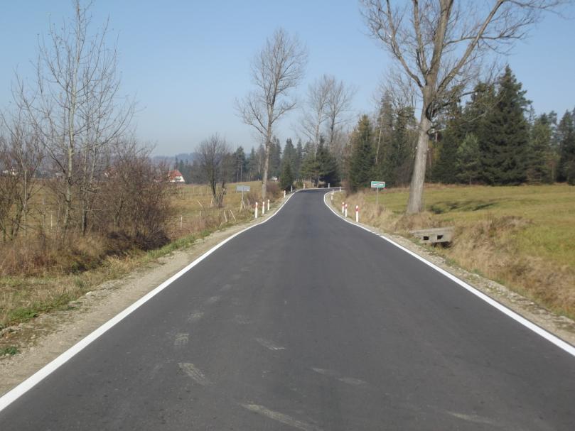 Klikuszowa - Obidowa w ramach Narodowego Programu Przebudowy Dróg Lokalnych 2008 2011.