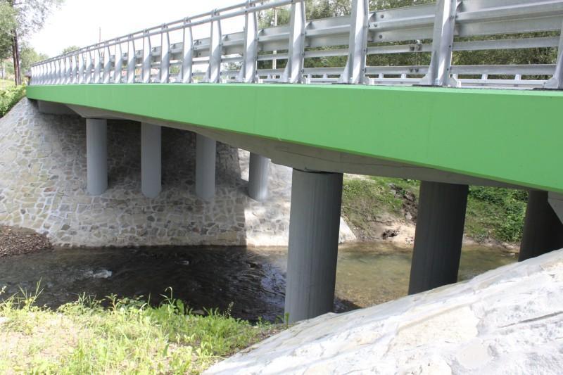 fot. obiekt mostowy po przebudowie K1668