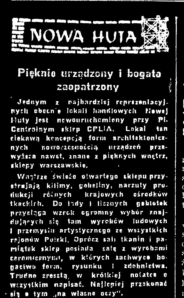 27 listopada 1955 pierwszy koncert quasi jazzowy w Domu Młodego Robotnika 2.