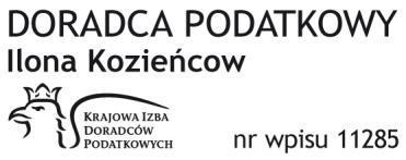 Zwrot Podatku DANIA Należy dostarczyć do nas następujące dokumenty: 1.