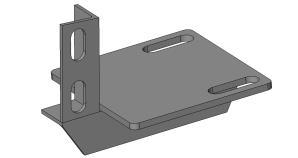 1) -Side step / Step with chamfer / Step with plastic sill left (1 pc.