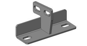 1) -Side step / Step with chamfer / Step with plastic sill right (1 pc.