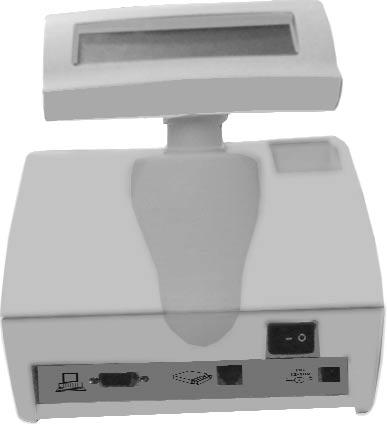 2.5. Z³¹cza drukarki BUDOWA DUKARKI Z³¹cza drukarki umieszczone s¹ z ty³u drukarki, w dolnej czêœci obudowy. Z³¹cze komputera Z³¹cze szuflady Z³¹cze zasilacza 2.6.
