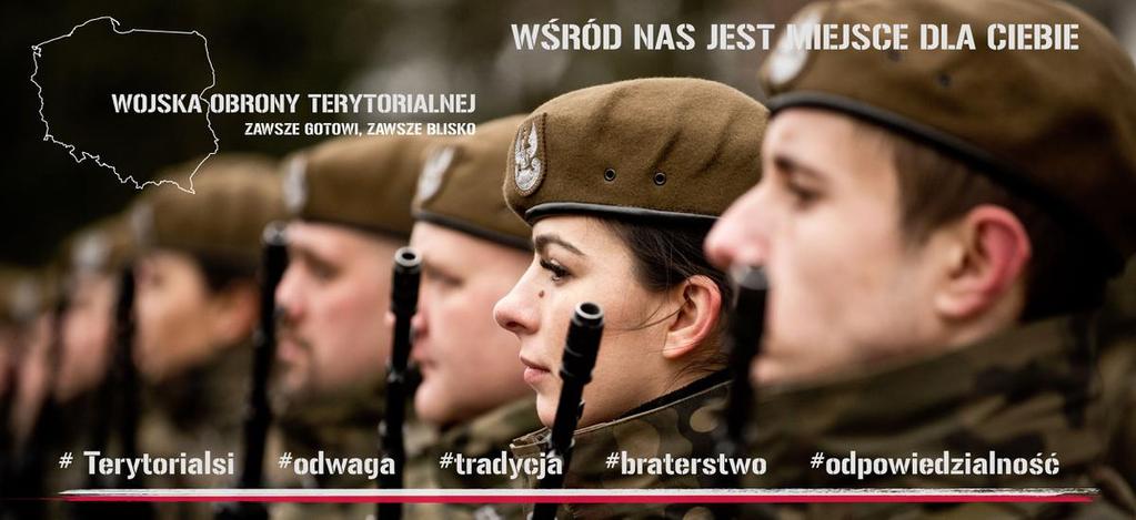 INFORMACJE OGÓLNE Wojska Obrony Terytorialnej (WOT), czyli faktycznie piąty rodzaj sił zbrojnych obok wojsk lądowych, powietrznych,