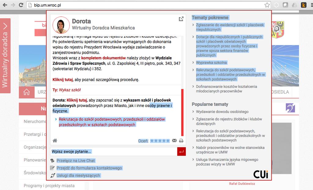2.2.2. Uruchomienie działania Wirtualnego Doradcy dla PayU w nowych językach m.in. w języku czeskim.