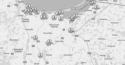 Potencjał turystyczny śródlądowych dróg wodnych województwa pomorskiego 99 W 2016 r. odnotowano wzrost cumowań o 30%, (ok. 6720 jednostek). Natomiast w 2017 r.