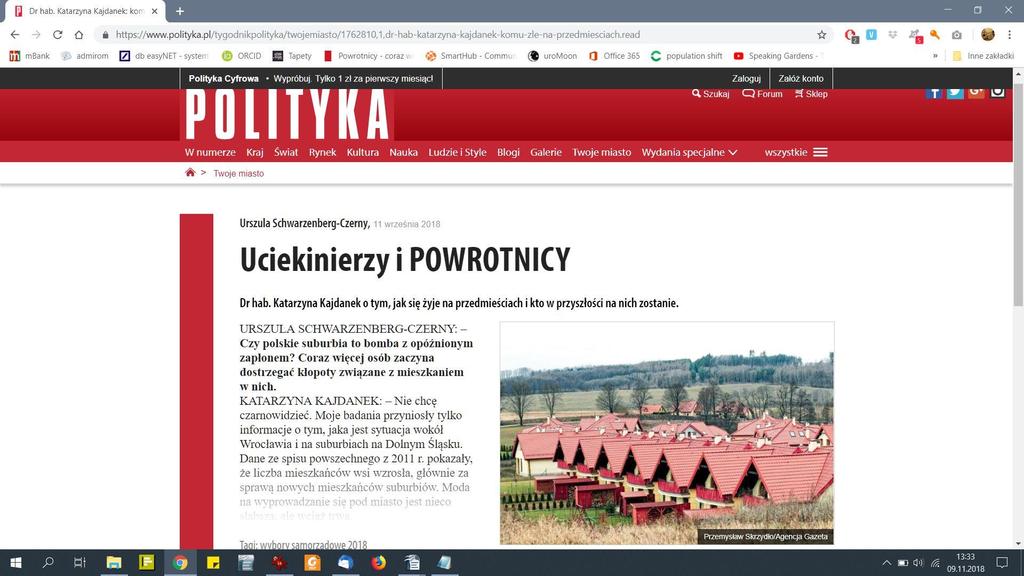 Źródło: Polityka - nr 13 (13) z dnia 2018-09-12; Twoje Miasto, Twój