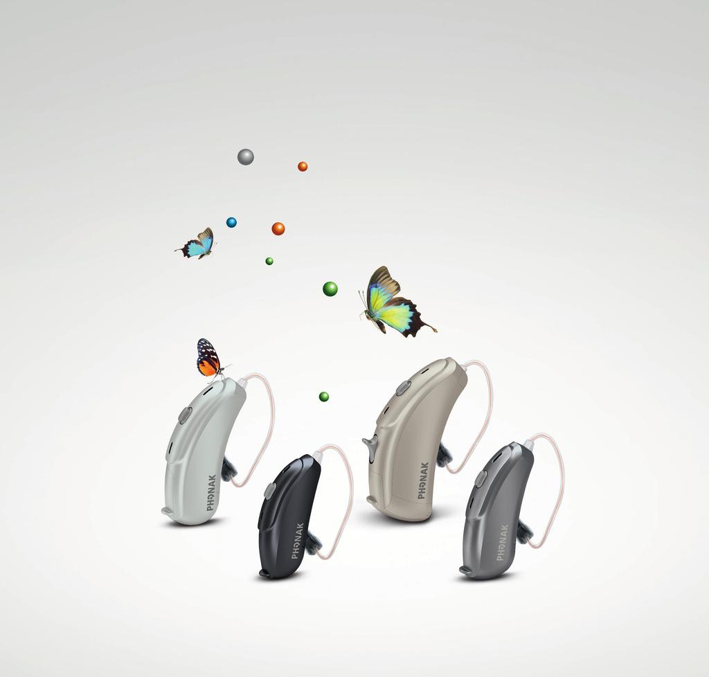 Informacje o produkcie Phonak Audéo V to szeroka oferta aparatów z kanałową słuchawką RIC przeznaczona dla osób z ubytkiem słuchu od średniego do ciężkiego.